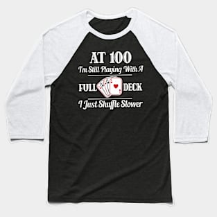 100Th 100 Cards Baseball T-Shirt